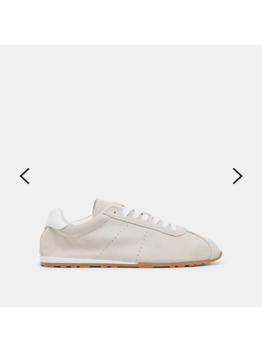 Dolce Vita Serina Sneakers Ivory Suede